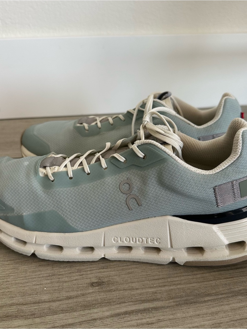 ON Cloudnova Form athletic shoes Mineral/Ivory
Women’s size 9 - Picture 9 of 13